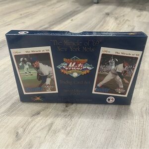 The Miracle of '69" New York Mets Trading Baseball Card Set Sealed NIB